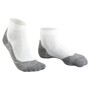 New Design Best Wholesale <b>Mens</b> Cotton <b>White</b> Base with Gray Impact Zones Custom Color Breathable Double Color Casual <b>Men</b> <b>Socks</b> - Product Image 6