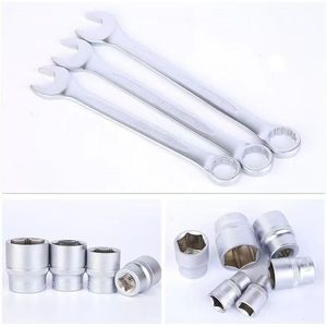 Clé à <span class=keywords><strong>cliquet</strong></span> à 24 dents, ensemble d'outils de réparation automobile, 144 pièces, kit complet pour la maison et le jardin, emballé dans un coffret avec embouts - Product Image 5