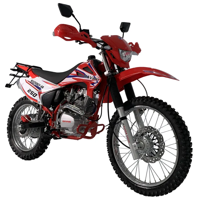 Gas Dirtbike 200ccm Moto Cross Enduro Offroad Motorrad 125ccm 150ccm 250ccm Benzinmotor Motocross Dirt Pit Bike