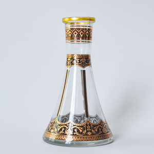 Vente en gros bouteille d'eau en verre narguilé Premium vide bouteille de narguilé Bases De Cachimba narguilé accessoires - Product Image 1
