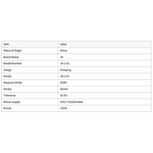 Тестер сопротивления вытягиванию кабельных наконечников JB-LI01 высокого качества для проводов и кабелей - Product Image 5