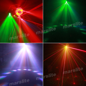 Lumières Disco œil d'abeille pour enfants, son d'intérieur actif, spectacle lumineux de danse pour la maison, fête d'anniversaire, mariage, Pub, Club - Product Image 5