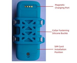 Collier de chien intelligent avec Mini GPS Finder Nouveau localisateur de puce sans fil bon marché 4G Cat1 PCB pour animaux de compagnie Dispositif de suivi sans fil pour animaux de compagnie - Product Image 4