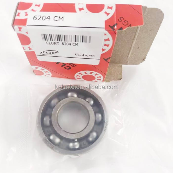 Original Japan 6204 Deep groove Ball Bearing 6204zz 6204-2rs 6205