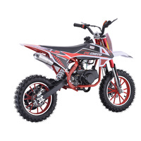 Motocicleta Todoterreno KTM de Cross, 49cc, 2 Tiempos, Gasolina, Mini Moto de Cross para Niños
