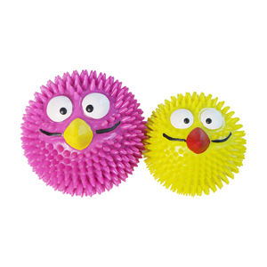 C4P venta al por mayor pájaro gravedad inteligente entrenamiento dientes limpio alimentador lento Piky Squeaky bola dientes molienda perro bola juguete - Product Image 1