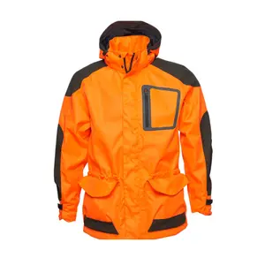 Da Caccia degli uomini Abbigliamento Outdoor Arancione Giacca Da Caccia Impermeabile Giallo tiro giacca