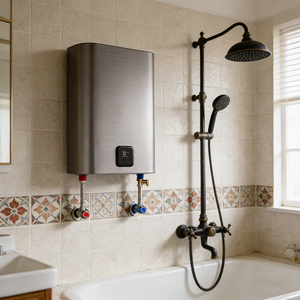 100L Energieeffizienter Elektrischer Warmwasserbereiter mit Digitaler Smart WIFI & Tuya <span class=keywords><strong>APP</strong></span> Fernbedienung - Product Image 1