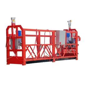 Plataforma de escalador de <span class=keywords><strong>cielo</strong></span> suspendido moderna de 6 metros Wuxi Skyscraper Winch Steel Swing Stage para limpieza - Product Image 1