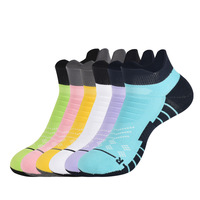 Chaussettes de sport pour jeunes, chaussettes de course professionnelles respirantes, durables, antidérapantes, antibactériennes en nylon/coton pour l'hiver