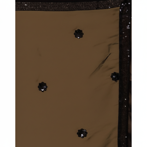 ชุดผ้าจอร์เจียปักสีดำเยี่ยมชุดต้อนรับ lehenga choli - Product Image 1