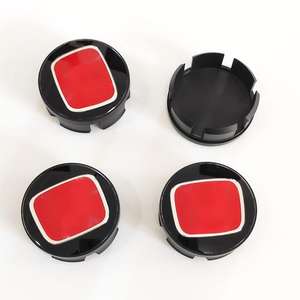 <span class=keywords><strong>Cache</strong></span>-<span class=keywords><strong>moyeu</strong></span> de roue de voiture 69mm <span class=keywords><strong>58mm</strong></span> Noir Rouge Enjoliveurs pour Honda Civic Accord Odyssey Fit - Product Image 3