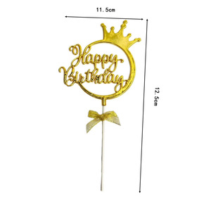 Decorazione per Torte Tridimensionale a Forma <span class=keywords><strong>di</strong></span> Corona per Bambini, in Plastica, per <span class=keywords><strong>Compleanno</strong></span> e Festa dei Bambini - Product Image 5