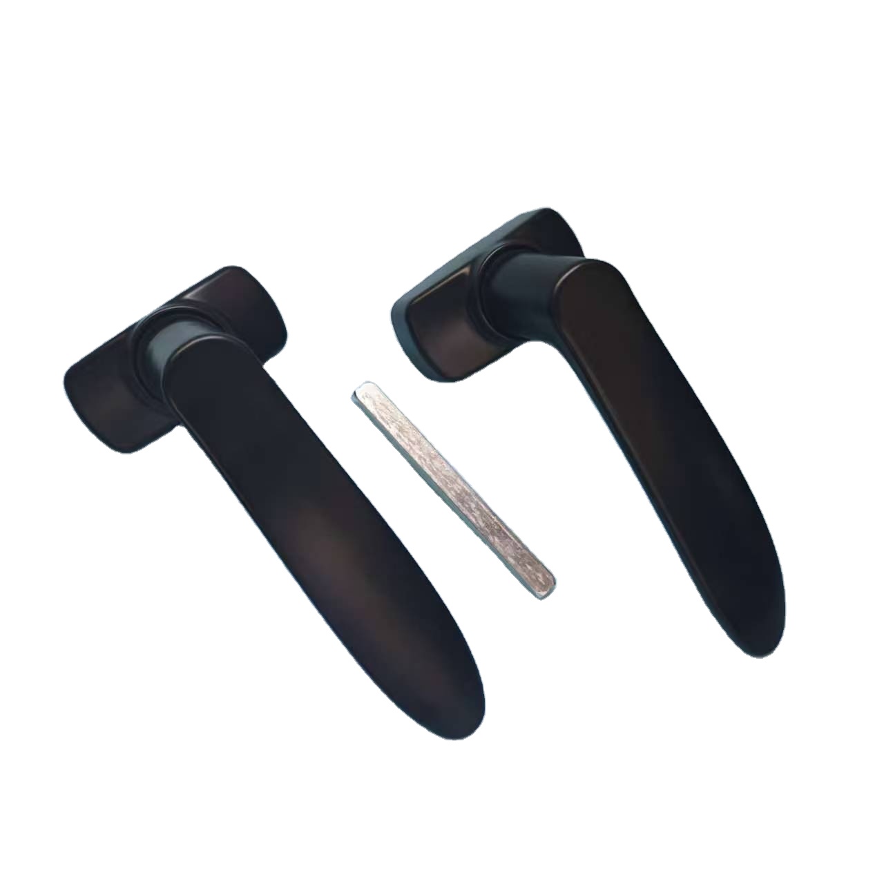 Heavy Duty Handle Lever Door Accessories Smooth Movement Modern Handle With Screws