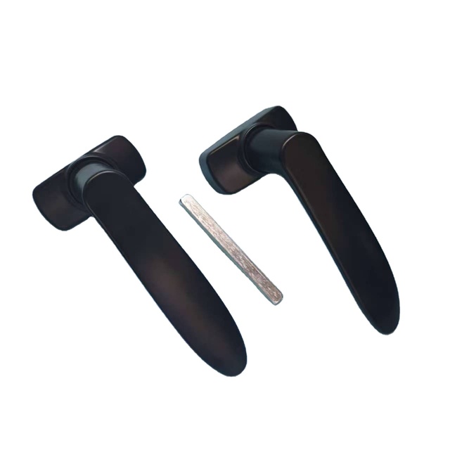 Heavy Duty Handle Lever Door Accessories Smooth Movement Modern Handle With Screws