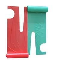 Tablier jetable en polyéthylène à usage unique, imperméable et anti-taches, pour barbecue, salon et transformation alimentaire