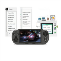 Console de jeu rétro portable SF3000, écran IPS de 4,5 pouces, prise en charge de plus de 20 simulateurs, style classique, 10 000 jeux intégrés, Wi-Fi