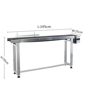 Sabuk konveyor jalur produksi tinggi dapat diatur sistem mesin sabuk konveyor kecil peralatan pengangkut sabuk Pvc - Product Image 1