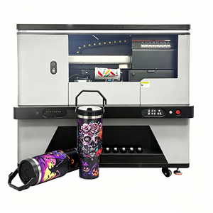 Machine d'impression UV personnalisée haut de gamme bibo HH-G6Pro avec 5 têtes d'impression CMYK LC LM W V couleurs - Product Image 4