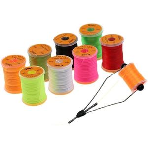 Vampfly 150d <span class=keywords><strong>Hilo</strong></span> de atado de moscas que brilla en la noche para Midge Nymph Material de atado de moscas secas pequeñas - Product Image 3