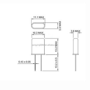 IC芯片组3225 4p 3.<span class=keywords><strong>2</strong></span> * <span class=keywords><strong>2</strong></span>.5毫米16mhz 16M 16.000mhz无源SMD晶体 - Product Image 5
