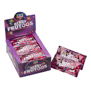 مكونات الحلوى المجففة بالتجميد من المصنع فواكه طرية غدد حلوة حامضة OEM ODM slittles حلوى بالجملة استيراد الحلويات مضغ الحلوى - Product Image 3