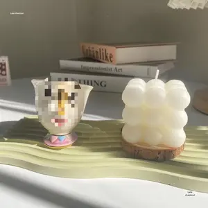 Théière en céramique plaquée or La Belle et la Bête avec motif vent, tasses Mme Potts et Mme Aqi - Cadeau d'anniversaire et de Noël - Product Image 3