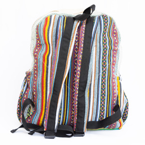 Borsa di canapa fatta a mano elegante ed ecologica borsa con cerniera borsa antifurto unica per avventurieri che trasportano zaini sportivi Casual - Product Image 5