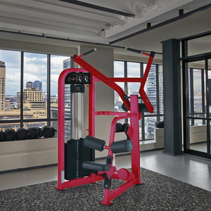 Pelatih Gym dalam ruangan komersial dengan pelat beban Lat Pulldown Pin beban peralatan mesin pilihan untuk latihan - Product Image 4