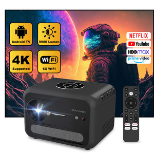 โปรเจคเตอร์อัจฉริยะพร้อม 5G WiFi 4K 1200ANSI โปรเจคเตอร์สำหรับดูหนัง - Product Image 1