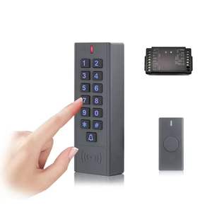 Kit de contrôle d'accès autonome intelligent Tuya IP67 étanche avec bouton de sortie sans fil, télécommande et lecteur de carte RFID à clavier - Product Image 5