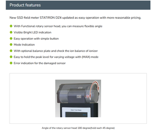 Testeur électrostatique à affichage numérique DZ4, importé du Japon, pour SSD - Product Image 3