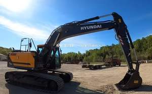 Excavatrice sur chenilles Hyundai 210 d'origine, 22 tonnes, robuste, à vendre - Product Image 3