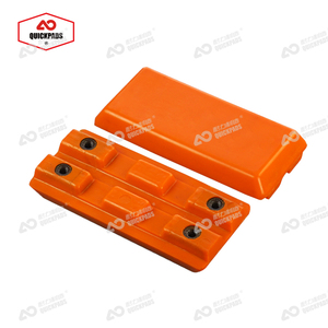 แผ่นรองเท้าโพลีแทร็ก 300 มม. แผ่นยูรีเทนสําหรับเครื่องกัดถนน - Product Image 3