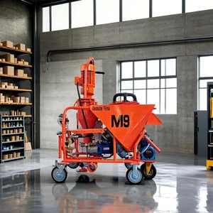 Harç karıştırma pompalama ekranlama duvar sıva render derz çimento püskürtme makinesi - Product Image 6