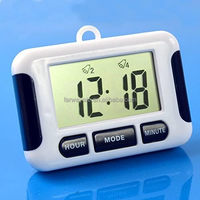 Jam Alarm Dapur Digital Multifungsi dengan Timer dan Bel, 5 Grup Pengaturan Waktu Mundur