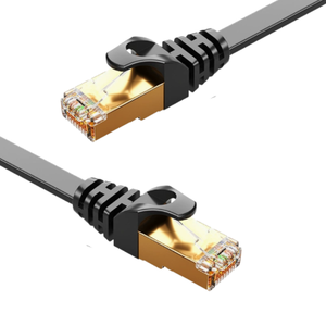 Câble de raccordement d'usine <span class=keywords><strong>30</strong></span> <span class=keywords><strong>cm</strong></span> RJ45, câble réseau Cat6a Cat7 SFTP, cordon de brassage 2m Cat8, câbles de communication <span class=keywords><strong>Ethernet</strong></span> - Product Image 1