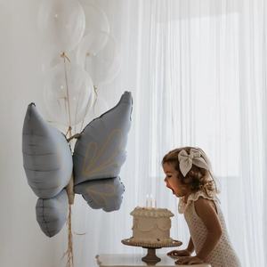 Palloncino in Foil a Forma di Farfalla Spesso e Lucido con Basso MOQ per Decorazioni di Compleanno/Fidanzamento/Matrimonio/Addio al Celibato/Baby Shower/Festa della Principessa - Product Image 5