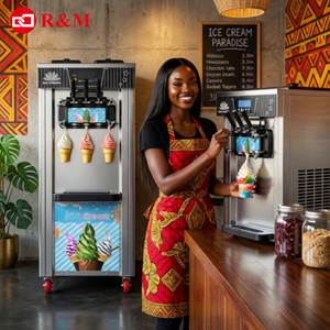 Eritrea, Sierra Leona, Burundi, Lesoto, Eswatini, Gambia, Cabo Verde, República del Congo, Máquina <span class=keywords><strong>de</strong></span> Helados, Guinea, Djibouti, Comoras - Product Image 1