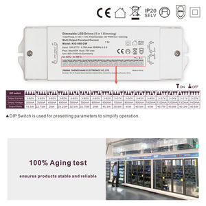 Liên Tục Hiện Tại <span class=keywords><strong>Led</strong></span> <span class=keywords><strong>Drive</strong></span> 12 Wát-60 Wát 300ma UL Ce Rohs 3V Đến 65V 5V Cung Cấp Điện Cho Chiếu Sáng <span class=keywords><strong>Led</strong></span> - Product Image 4