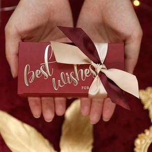 Factory Wholesale Luxury Custom <strong>Weeding</strong> Day Best Wishes Candy Packaging Box Hot Sale Chocolate Candy <strong>Boxes</strong> <strong>for</strong> Valentine's Day - Product Image 4