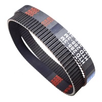Courroies de distribution synchrones industrielles en caoutchouc personnalisées S2M S3M S5M S8M HTD3M 5M 8M 14M T2.5 T5 T10 AT5 AT10 MXL XL H