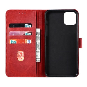 Étui de <span class=keywords><strong>téléphone</strong></span> en <span class=keywords><strong>cuir</strong></span> Pu avec Insert de carte pour Iphone 11 12 13 14 Pro Max - Product Image 2