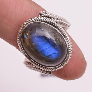 Bijoux en pierres précieuses en argent sterling 925 grossiste de pierres précieuses en argent fin bague sugilite bijoux sur mesure - Product Image 3