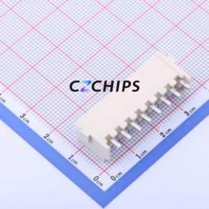 HC-VH-8AWT Wire-to-Board Pin Header SMD,P=3.96mm,Horizontal Mount Connector 1x8P 3.96mm Horizontal Mount VH - Product Image 2