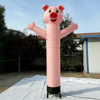 Modèle publicitaire gonflable de 12 pieds - Cochon de dessin animé gonflable