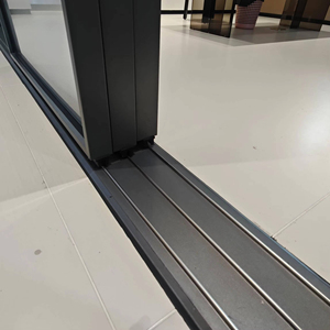 Porte coulissante en verre sans cadre, double vitrage, compatible OEM/ODM, pour la décoration des bâtiments commerciaux. - Product Image 3