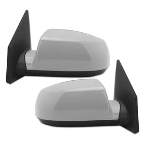 Espelho para retrovisor cinza com asas, espelho retrovisor preto com 3 pinos para kia rio 2005-2009