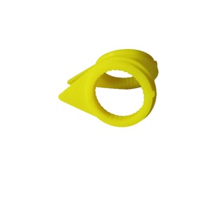 Indicateur de vis CP33 jaune fluorescent en PE pour la sécurité des roues de voiture, mise à niveau et modernisation - Product Image 4