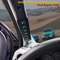 LEDIYTE - Vente en gros usine - Panneau de commande sans fil pour montant A - Installation facile - Panneau de commande automobile pour Ford F150 tout-terrain